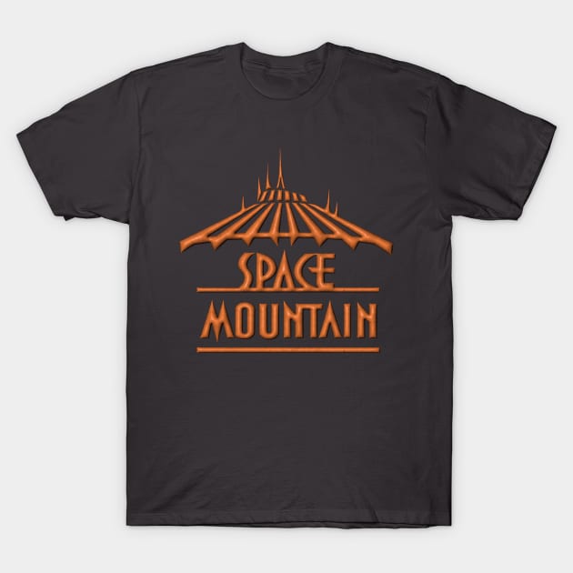 Space Mountain T-Shirt by JDesigns77